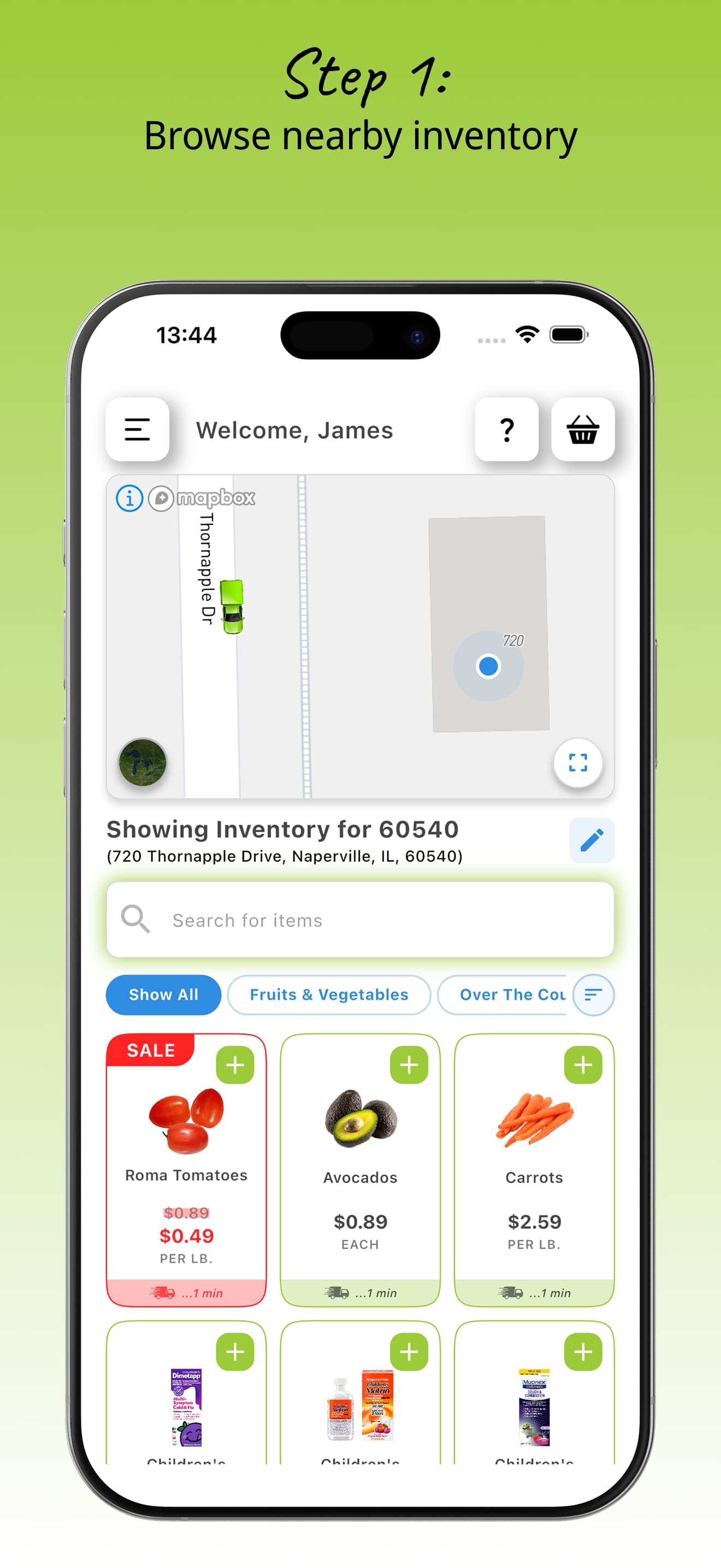Browse Nearby Inventory